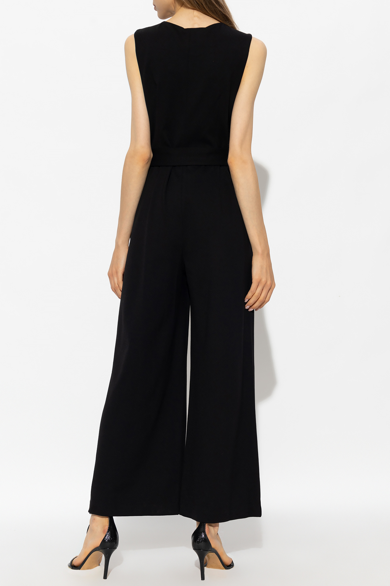 Black Jumpsuit with tie belt waist Kate Spade - Vitkac Canada